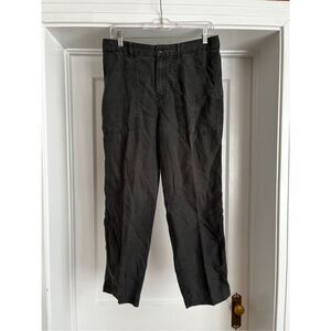 J. Crew Gray Lyocell Casual Ankle Pants sz 8 EUC